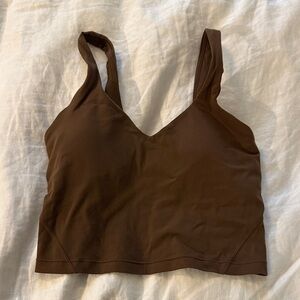 lululemon athletica Brown Align Tank